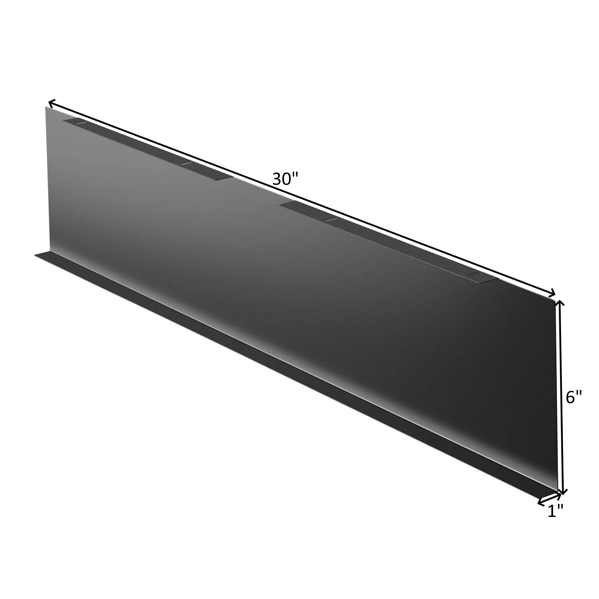 30" Decorative Plate For Inclined Vent Series Range Hoods - Image 10